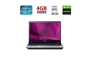 Ноутбук Samsung 300E4A / 15.6' (1366x768) TN / Intel Core i3-2350M (2 (4) ядра по 2.3 GHz) / 4 GB DDR3 / 500 GB HDD /...