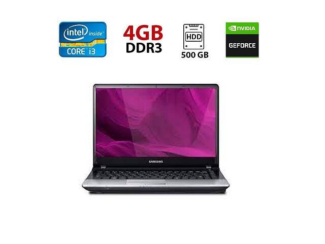Ноутбук Samsung 300E4A / 15.6' (1366x768) TN / Intel Core i3-2350M (2 (4) ядра по 2.3 GHz) / 4 GB DDR3 / 500 GB HDD /...