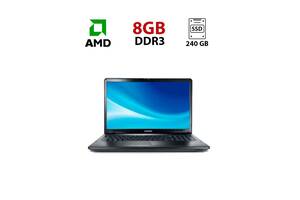 Ноутбук Samsung NP355E7C / 17.3' (1600x900) TN / AMD A4-4300M (2 ядра по 2.5 - 3.0 GHz) / 8 GB DDR3 / 240 GB SSD / AM...