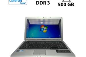 Ноутбук Samsung R530 / 15.6' (1366x768) TN / Intel Celeron T3100 (2 ядра по 1.9 GHz) / 4 GB DDR3 / 500 GB HDD / Intel...