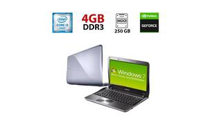 Ноутбук Samsung SF310 / 15.6' (1366x768) TN / Intel Core i3-370M (2 (4) ядра по 2.4 GHz) / 4 GB DDR3 / 250 GB HDD / n...