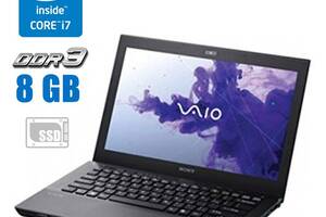 Ноутбук Sony Vaio PCG-41211V/ 13.3' (1600x900)/ i7-2620M/ 8GB RAM/ 240GB SSD/ Radeon HD 6630M 1GB/ Без АКБ