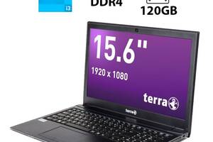 Ноутбук Terra Mobile 1515 / 15.6' (1920x1080) IPS / Intel Core i3-7100U (2 (4) ядра по 2.4 GHz) / 4 GB DDR4 / 120 GB...