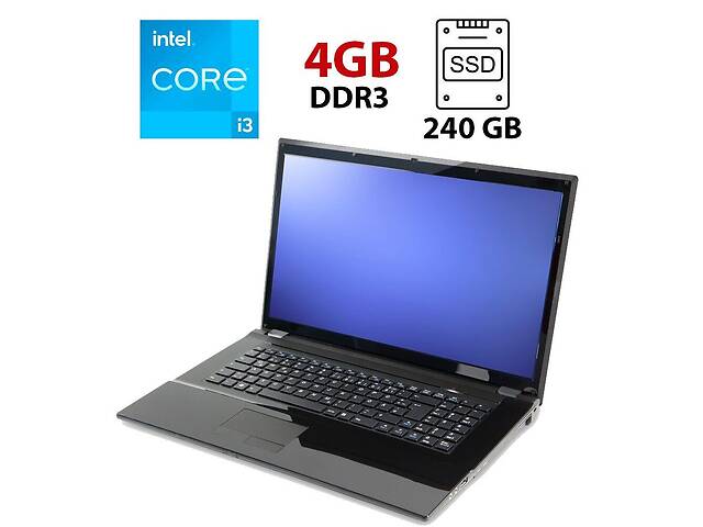 Ноутбук Terra Mobile 1748 / 17.3' (1600x900) TN / Intel Core i3-2330M (2 (4) ядра по 2.2 GHz) / 4 GB DDR3 / 240 GB SS...