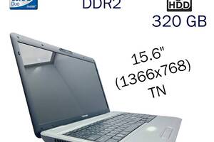 Ноутбук Toshiba L505/15.6' (1366x768)/T6400/4GB RAM/250GB HDD/HD/АКБ 0%