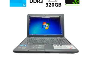 Ноутбук Toshiba Satellite C660 / 15.6' (1366x768) TN / Intel Core i3-2350M (2 (4) ядра по 2.3 GHz) / 6 GB DDR3 / 320...