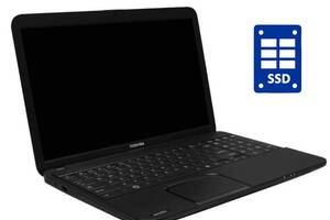 Ноутбук Toshiba Satellite C850 / 15.6' (1366x768) TN / Intel Core i3-2348M (2 (4) ядра по 2.3 GHz) / 8 GB DDR3 / 240...