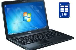 Ноутбук Toshiba Satellite C850-19Z / 15.6' (1366x768) TN / Intel Core i5-2430M (2 (4) ядра по 2.4 - 3.0 GHz) / 8 GB D...