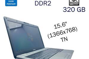 Ноутбук Toshiba Satellite L500/ 15.6' (1366x768)/ Pentium T4300/ 4GB RAM/ 320GB HDD/ GMA HD