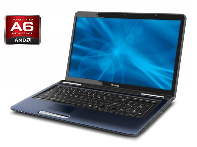 Ноутбук Toshiba Satellite L775D-S7340 / 17.3' (1600x900) TN / AMD A6-3400M (4 ядра по 1.4 - 2.3 GHz) / 8 GB DDR3 / 24...