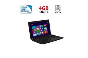 Ноутбук Toshiba Satellite Pro C50-B / 15.6' (1366x768) TN / Intel Celeron N2830 (2 ядра по 2.16 - 2.41 GHz) / 4 GB DD...