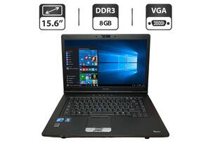 Ноутбук Toshiba Tecra A11 / 15.6' (1366x768) TN / Intel Core i5-560M (2 (4) ядра по 2.66 - 3.2 GHz) / 8 GB DDR3 / 500...