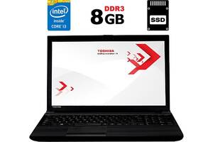 Ноутбук Toshiba Tecra A50-A / 15.6' (1366x768) TN / Intel Core i3-4000M (2 (4) ядра по 2.4 GHz) / 8 GB DDR3 / 120 GB...