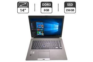 Ноутбук Toshiba Tecra Z40-A-182 / 14' (1600x900) TN / Intel Core i7-4600U (2 (4) ядра по 2.1 - 3.3 GHz) / 8 GB DDR3 /...