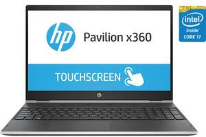 Ноутбук-трансформер Б-класс HP Pavilion x360 15-cr0052od / 15.6' (1920x1080) IPS Touch / Intel Core i7-8550U (4 (8) я...