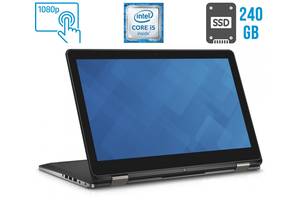 Ноутбук-трансформер Dell Inspiron 15 7568 / 15.6' (1920x1080) IPS Touch / Intel Core i5-6200U (2 (4) ядра по 2.3 - 2...