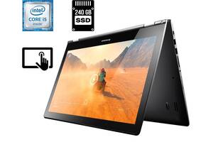 Ноутбук-трансформер Lenovo IdeaPad Flex 3-1580 / 15.6' (1366x768) TN / Intel Core i5-6200U (2 (4) ядра по 2.3 - 2.8 G...