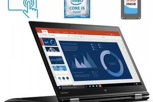 Ноутбук Lenovo ThinkPad X1 Yoga (1st Gen)/ 14' (1920x1080) IPS Touch/ i5-6200U/ 8GB RAM/ 256GB SSD/ HD 520