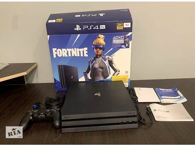 Новая Sony PlayStation 4 Pro 1Tb (Fortnite) Игровая Приставка