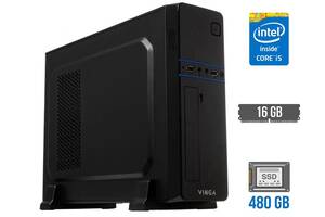 Компьютер DTOP Business i695 SSD Tower / Intel Core i5-4590 (4 ядра по 3.3 - 3.7 GHz) / 16 GB DDR3 / 480 GB SSD / Int...