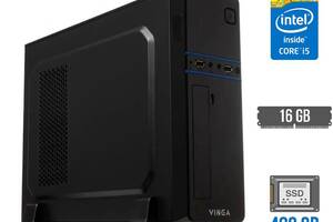 Компьютер DTOP Business i695 SSD Tower / Intel Core i5-4590 (4 ядра по 3.3 - 3.7 GHz) / 16 GB DDR3 / 480 GB SSD / Int...