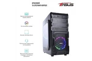 Новый компьютер Prime Qube QB05M U3 MT| Core i3-9100F| 16 GB RAM| 480 GB SSD| GeForce GT 710 2GB