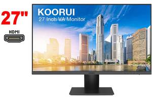 Новый монитор Koorui mb27v13f / 27' (1920x1080) IPS / 1x HDMI, 1x VGA / VESA 75x75