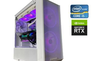 Новый игровой ПК Lian-Li Lancool 216 RGB White Tower / Intel Core i5-13400F (10 (16) ядер по 1.8 - 4.6 GHz) / 32 GB D...