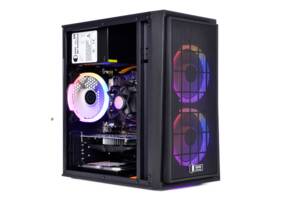 Новый ПК QUBE QBC01 RGB MT| Core i3-10100F| 8 GB RAM| 480 GB SSD| Radeon RX 560 4GB