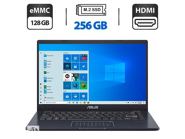 Новый ультрабук Asus Laptop E410KA/ 14' (1366x768)/ Celeron N4500/ 4GB RAM/ 128GB SSD/ UHD 600