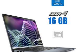 Новый ультрабук Dell Latitude 7340 2-in-1 / 13.3' (2560x1600) WVA Touch / Intel Core i5-1345U (10 (12) ядер по 3.5...