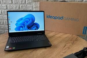 Новый игровой ноутбук Lenovo IdeaPad Gaming 3 15ARH7 15.6' 1920x1080| Ryzen 5 6600H| 8GB RAM| 256GB SSD| RTX