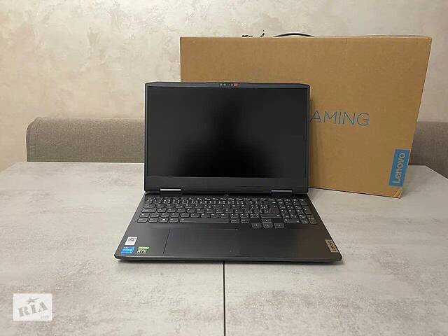 Новый игровой ноутбук Lenovo IdeaPad Gaming 3 15IAH7 15.6' 1920x1080| i5-12450H| 8GB RAM| 512GB SSD| RTX 3050