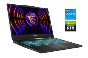 Новый игровой ноутбук MSI Cyborg 15 A12VE / 15.6' (1920x1080) IPS / Intel Core i5-12450H (8 (12) ядер по 3.3 - 4.4 GH...