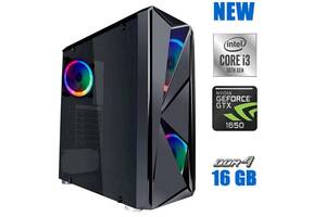 Новый игровой ПК 1stPlayer FIREROSE RGB Tower / Intel Core i3-10100F (4 (8) ядра по 3.6 - 4.3 GHz) / 16 GB DDR4 / 240...