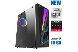 Новый ПК 1stPlayer Rainbow R5-R1 Tower/ i3-10100F/ 16GB RAM/ 240GB SSD/ Radeon RX 6500 XT 4GB