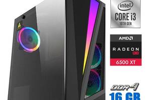 Новый игровой ПК 1stPlayer Rainbow R5-R1 Tower / Intel Core i3-10100F (4 (8) ядра по 3.6 - 4.3 GHz) / 16 GB DDR4 / 24...