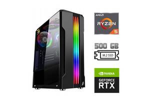 Новый ПК/ Ryzen 5 5500/ 16GB RAM/ 500GB SSD/ GeForce RTX 3060 Ti 8GB