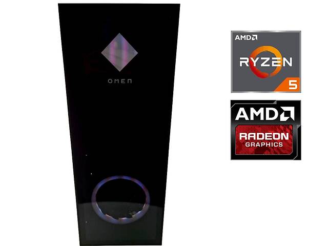 Новий ігровий ПК HP OMEN 1A227AVT#ABA-0057 Tower/AMD Ryzen 5 3600 (6 (12) ядер по 3.6 - 4.2 GHz)/8 GB DDR4/512...