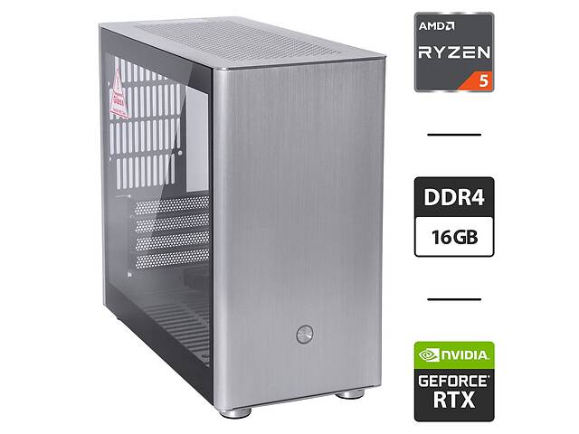 Новый ПК Qube V9 Pro Tower/ Ryzen 5 5600G/ 16GB RAM/ 512GB SSD/ GeForce RTX 3060 12GB