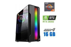 Новый игровой ПК Tower / AMD Ryzen 5 3600 (6 (12) ядер по 3.6 - 4.2 GHz) / 16 GB DDR4 / 480 GB SSD / nVidia GeForce R...