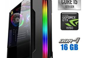 Новый ПК Tower/ i5-10400F/ 16GB RAM/ 500GB SSD/ GeForce GTX 1650 4GB