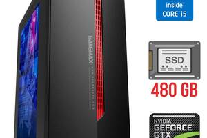 Новый игровой ПК Tower / Intel Core i5-4590 (4 ядра по 3.3 - 3.7 GHz) / 16 GB DDR3 / 480 GB SSD / nVidia GeForce GTX...