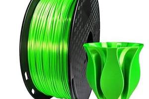 Нить для 3D-принтера лаймово-зеленая PLA 1,75 мм 1 кг CC3D