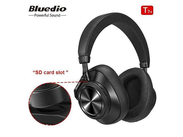 Original Bluedio T7 + PLUS SD card slot Turbine - 30 годин музики - Bluetooth наушники - гарнитура оригинал SD