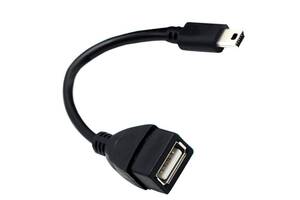 OTG Кабель USB AF-mini USB 0,12 м