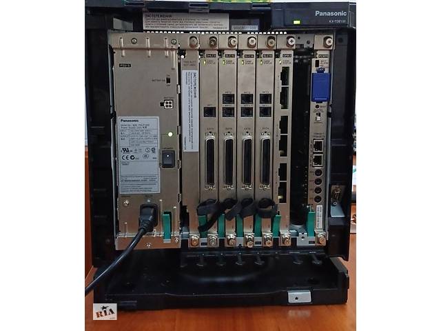 Panasonic KX-TDE100UA, цифровая IP-АТС, 4 внешних IP, 8 внутренних IP, 8 системных, 56 аналоговых портов - Фото 4