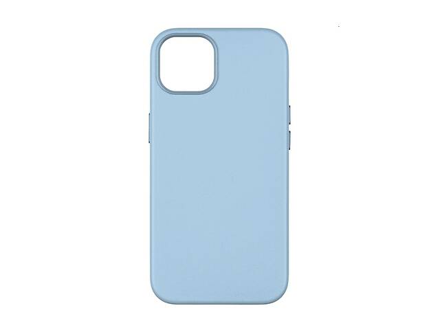 Панель-накладка чехол MagSafe Leather Case Apple iPhone 13 Sky Blue