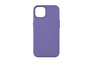 Панель-накладка чехол MagSafe Leather Case Apple iPhone 14 Wisteria