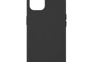 Панель-накладка чехол MagSafe Leather Case Apple iPhone 15 Pro Max Black